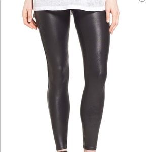 Spanx faux leather leggings